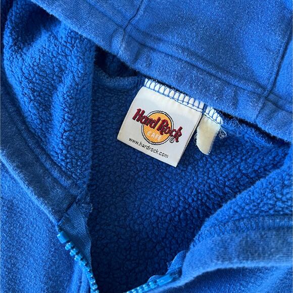 Vintage Y2K Skateboard Hard Rock Cafe Zippered Hoodie Sweatshirt Jacket / XS - S - Picture 7 of 10